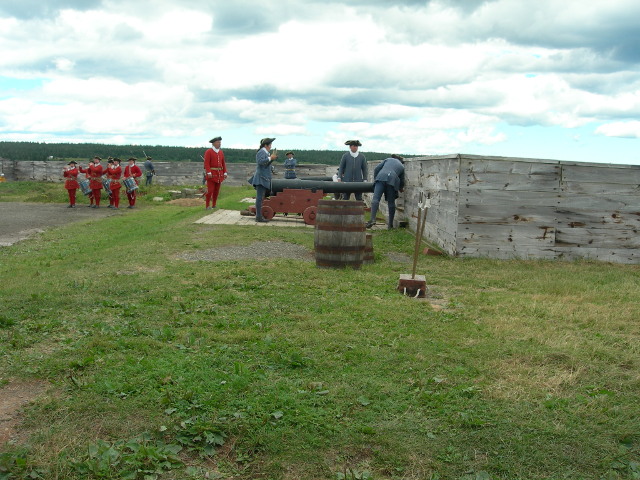 Louisbourg 2006 artillerie lourde