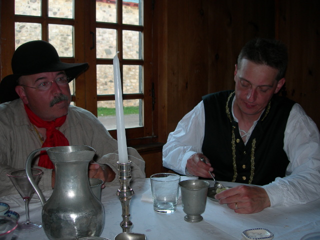 Louisbourg 2006 souper XVe. siècle