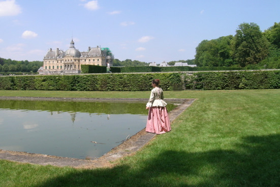 Costumes VXIIIe. siècle à Vaux le Vicomte