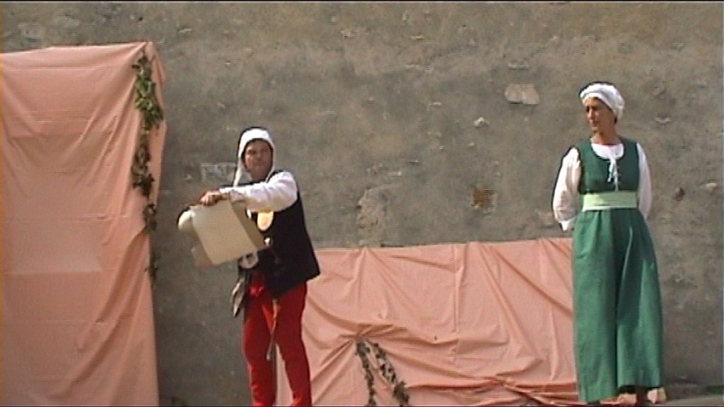 Saynète de Jean Canolle au pied des tours de Blandy (2001)