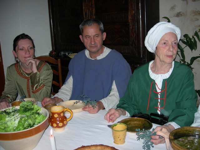 Repas médiéval de la Compaignie de l'Ypocras