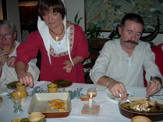 Repas médiéval de la Compaignie de l'Ypocras