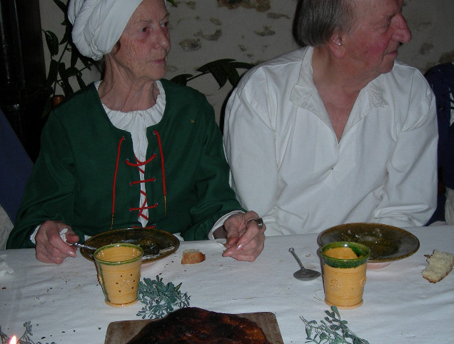 Repas médiéval de la Compaignie de l'Ypocras